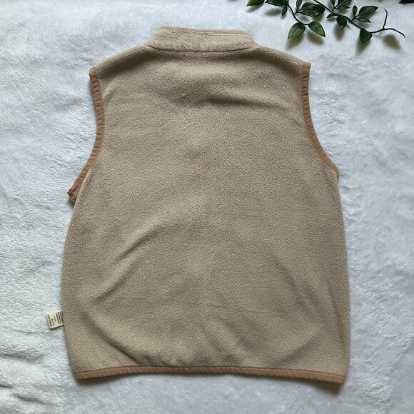Papa Kids 4T 5T Beige Fleece Vest Zip-Up GUC Toddler Layer Size 110 - Picture 12 of 16